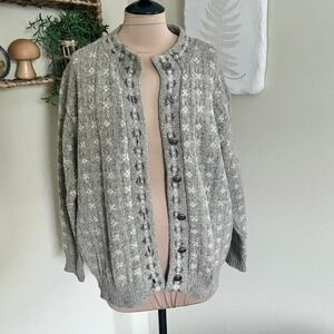 Vintage Alps Wool Knit Cardigan